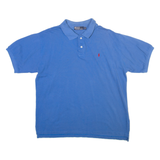 POLO RALPH LAUREN Mens Polo Shirt Blue 2XL
