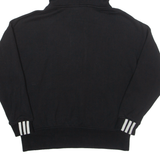 ADIDAS Womens Black Hoodie UK 10