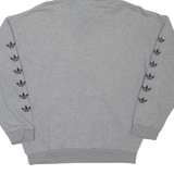 ADIDAS Womens Grey Hoodie UK 10