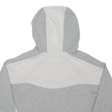 PUMA Cropped Womens Grey Hoodie M