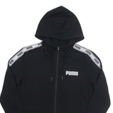 PUMA Mens Black Hoodie Full Zip S