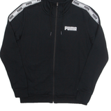 PUMA Mens Black Hoodie Full Zip S