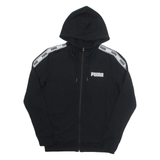 PUMA Mens Black Hoodie Full Zip S