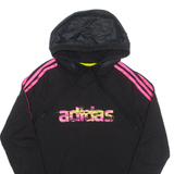 ADIDAS Womens Black Hoodie S