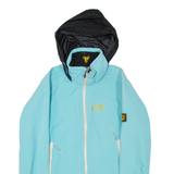 JACK WOLFSKIN Womens Jacket Blue Hooded XS