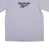 REEBOK Mens T-Shirt Grey M
