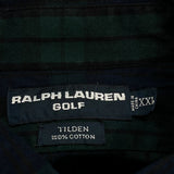 Tilden Ralph Lauren Checked Shirt - 2XL Green Cotton