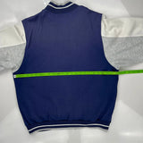 Nike Track Jacket - Medium Blue Cotton