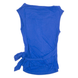 PHASE EIGHT Womens Vest Blue Sleeveless UK 14