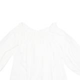 SCAPA Womens Top White Off Shoulder M