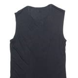 LAUREN RALPH LAUREN Womens Printed Vest Black Sleeveless M