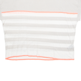 MINT VELVET Womens Printed Top Grey Striped UK 14