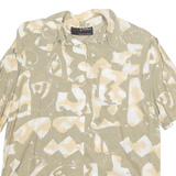 Womens Printed Blouse Green Crazy Pattern L