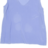 Womens Vest Purple Sleeveless S