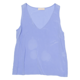 Womens Vest Purple Sleeveless S