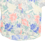 Womens Printed Blouse Blue Floral M