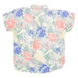 Womens Printed Blouse Blue Floral M