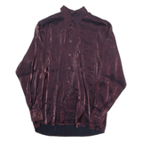 Womens Shirt Maroon Long Sleeve M