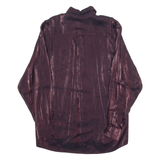 Womens Shirt Maroon Long Sleeve M