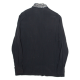 Womens Blouse Black Long Sleeve M