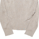 PHASE EIGHT Womens Blouse Beige 3/4 Sleeve UK 10