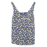 JOULES Womens Printed Vest Blue Sleeveless Animal Print UK 8