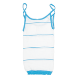 Womens Vest White Sleeveless S