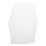 SKYLINE Womens Blouse White Long Sleeve M