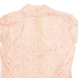 Womens Printed Top Pink Floral M