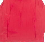 Womens Blouse Red Long Sleeve UK 14