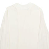 Womens Blouse White Long Sleeve L