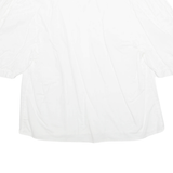 Womens Blouse White V-Neck L