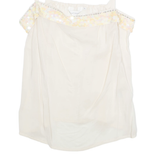 Womens Vest Beige Sleeveless M