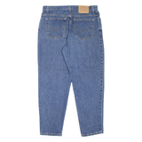 LEVI'S 550 Made In USA Womens Jeans Blue Regular Mom W33 L28