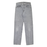LEVI'S Mens Jeans Grey Slim Straight 90s W32 L34