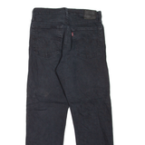 LEVI'S Wedgie BIG E Womens Jeans Black Regular Straight W26 L26