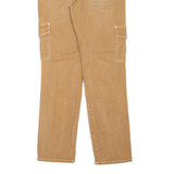 DICKIES Cargo Workwear Womens Trousers Beige Slim Straight W27 L28