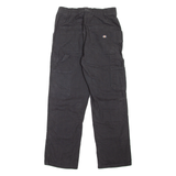DICKIES Carpenter Workwear Womens Trousers Black Regular Straight W26 L26