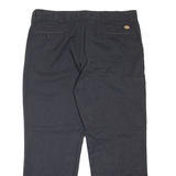 DICKIES Workwear Mens Trousers Black Regular Straight W40 L30