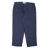 CARHARTT Dungaree Fit Workwear Mens Trousers Blue Relaxed Tapered W38 L30