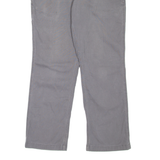 CARHARTT Workwear Mens Trousers Grey Relaxed Straight W34 L29