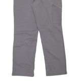 CARHARTT Workwear Mens Trousers Grey Relaxed Straight W34 L29