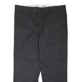 DICKIES 874 Workwear Mens Trousers Black Regular Straight W42 L29