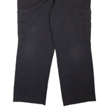 DICKIES Cargo Workwear Mens Trousers Black Regular Straight W40 L32