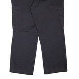 DICKIES Cargo Workwear Mens Trousers Black Regular Straight W40 L32