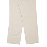 TOMMY HILFIGER Chino Womens Trousers Beige Relaxed Straight W28 L29