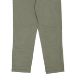 CALVIN KLEIN JEANS Womens Trousers Green Regular Tapered W30 L25