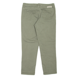 CALVIN KLEIN JEANS Womens Trousers Green Regular Tapered W30 L25