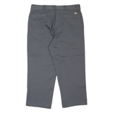 DICKIES 874 Workwear Mens Trousers Grey Regular Straight W38 L25