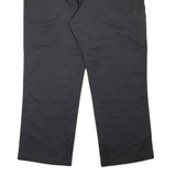 DICKIES Double Knee Workwear Mens Trousers Black Relaxed Straight W42 L30